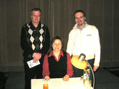 Wolfgang A. Gogolin, Yvonne Naumann und jens Freyler in Santa Fu
